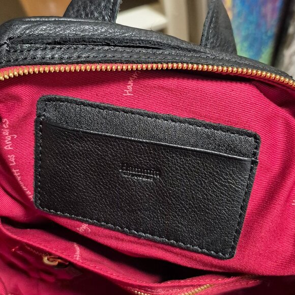 HAMMITT LOS ANGELES LEATHER BACK PACK - "Hunter Med" Model - Picture 10 of 11